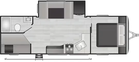 Keystone Springdale 251BH floor plan