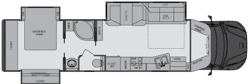 Renegade RV Explorer 29AM floor plan