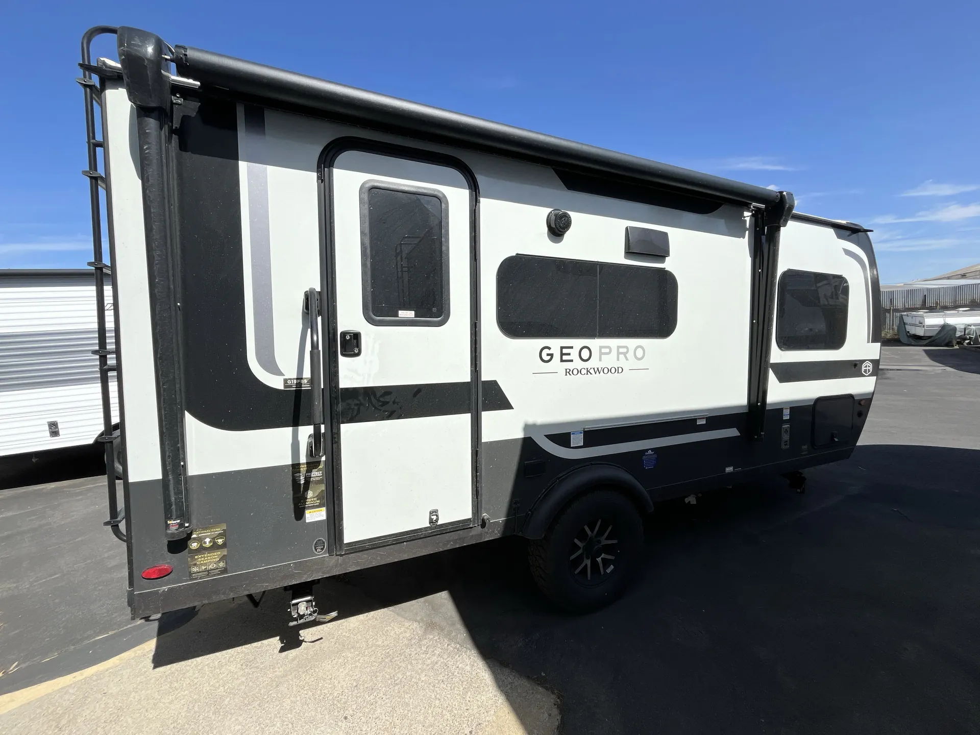 2026 Forest River Rockwood Geo-Pro 19FBS — campside