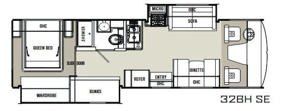 Coachmen Mirada Silver Edition 32BH floor plan