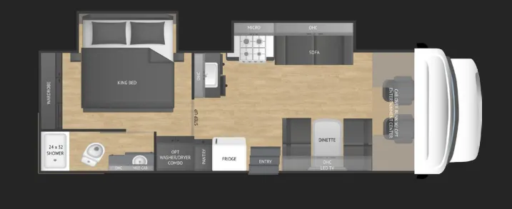 Nexus Phantom 29P floor plan