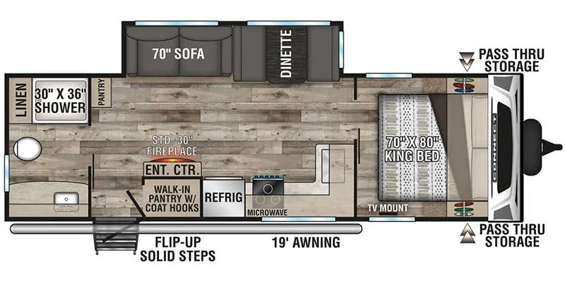 K-Z Connect C261RB floor plan