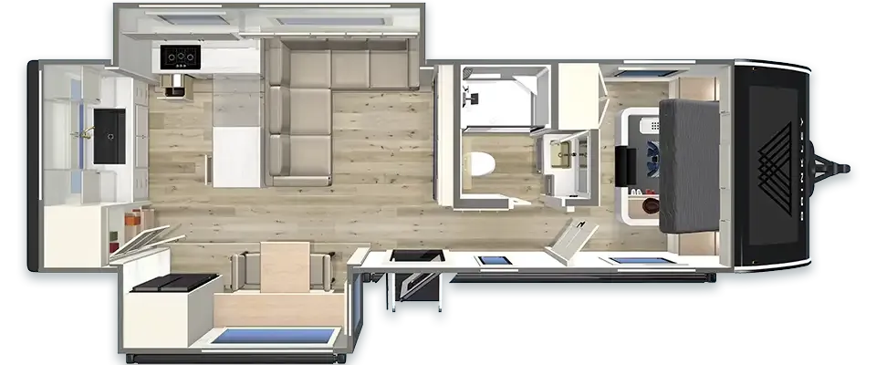2026 Brinkley Model I 280 - Floor plan