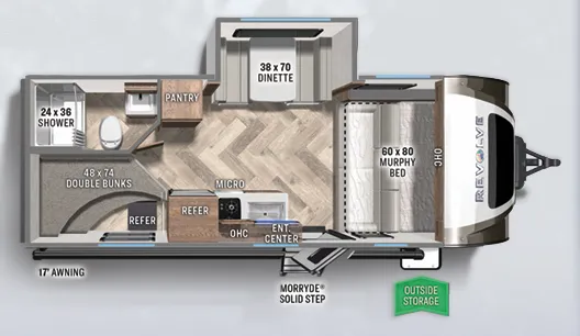 Palomino Revolve EV5 floor plan