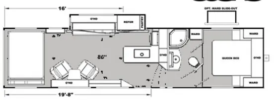 Eclipse Stellar 30SKS floor plan