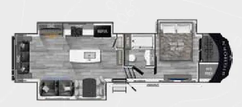 Heartland Bighorn Traveler 32RS floor plan