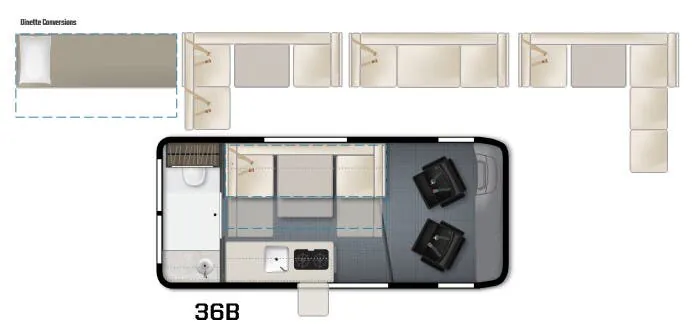 Winnebago Solis 36B floor plan