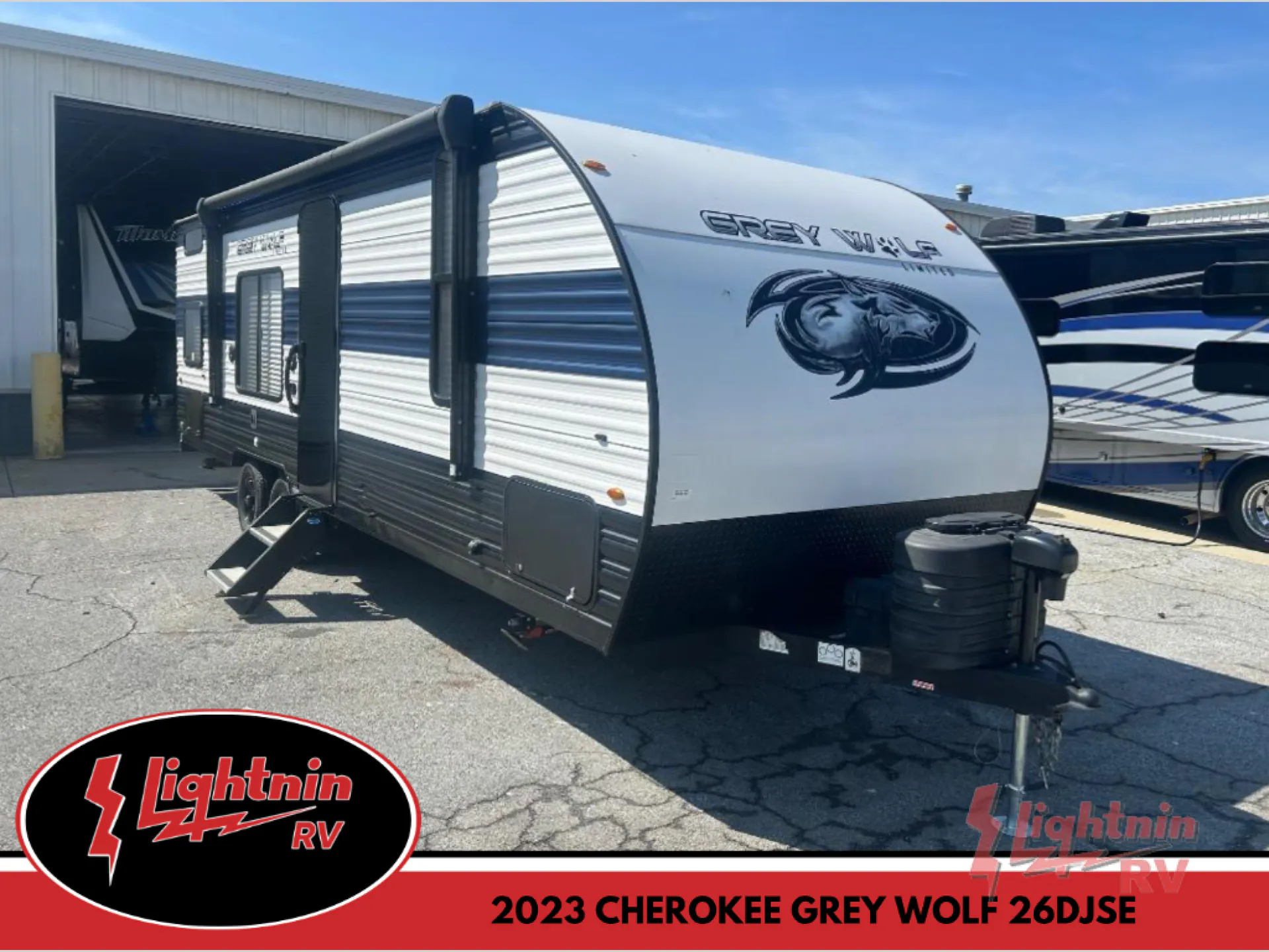 2023 Forest River Cherokee Grey Wolf 26DJSE