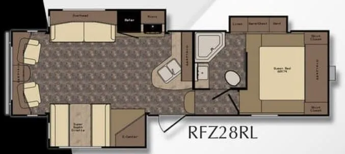 CrossRoads Rezerve RFZ28RL floor plan