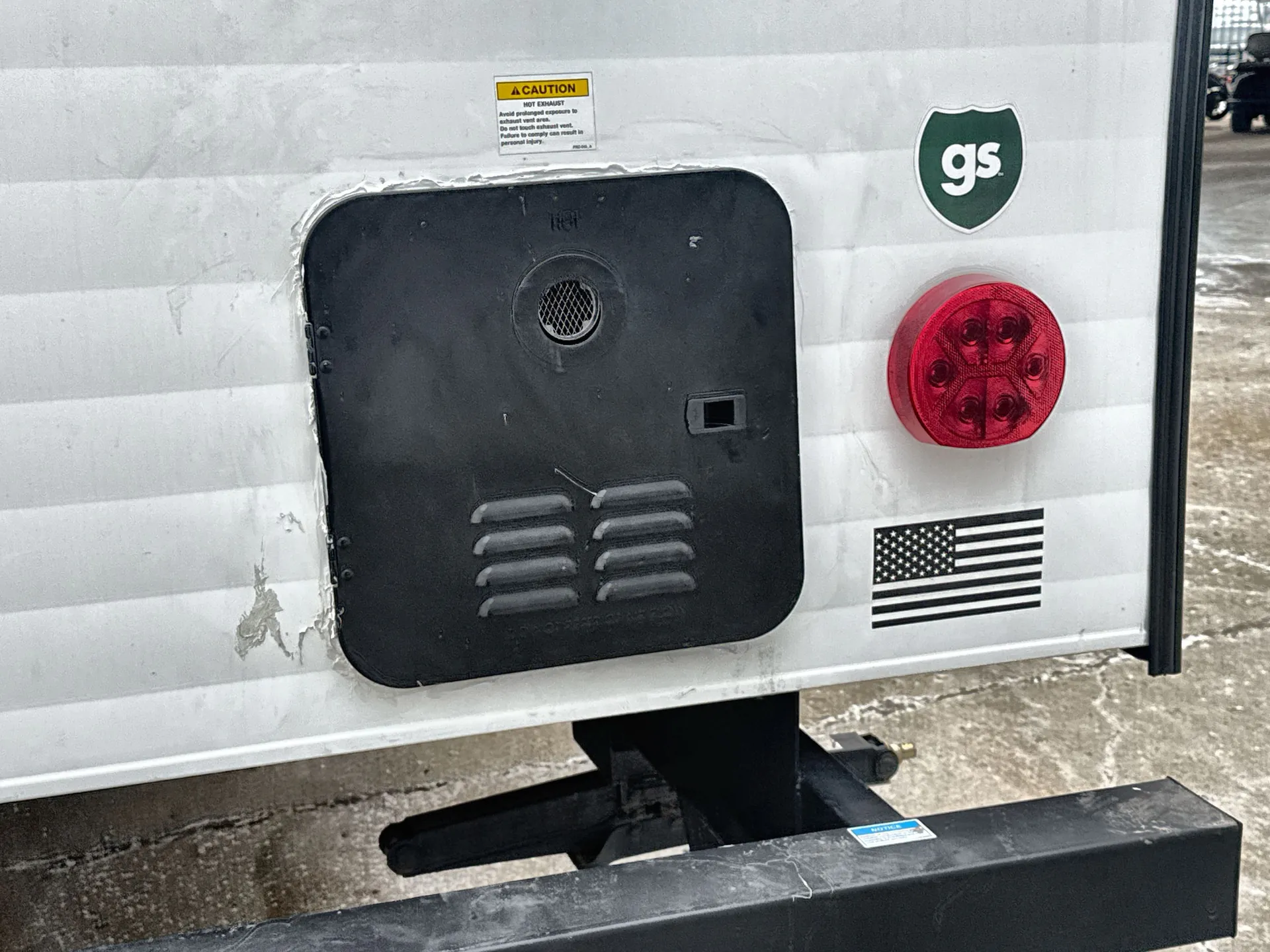 2025 Forest River Campsite Reserve 23LM — water heater