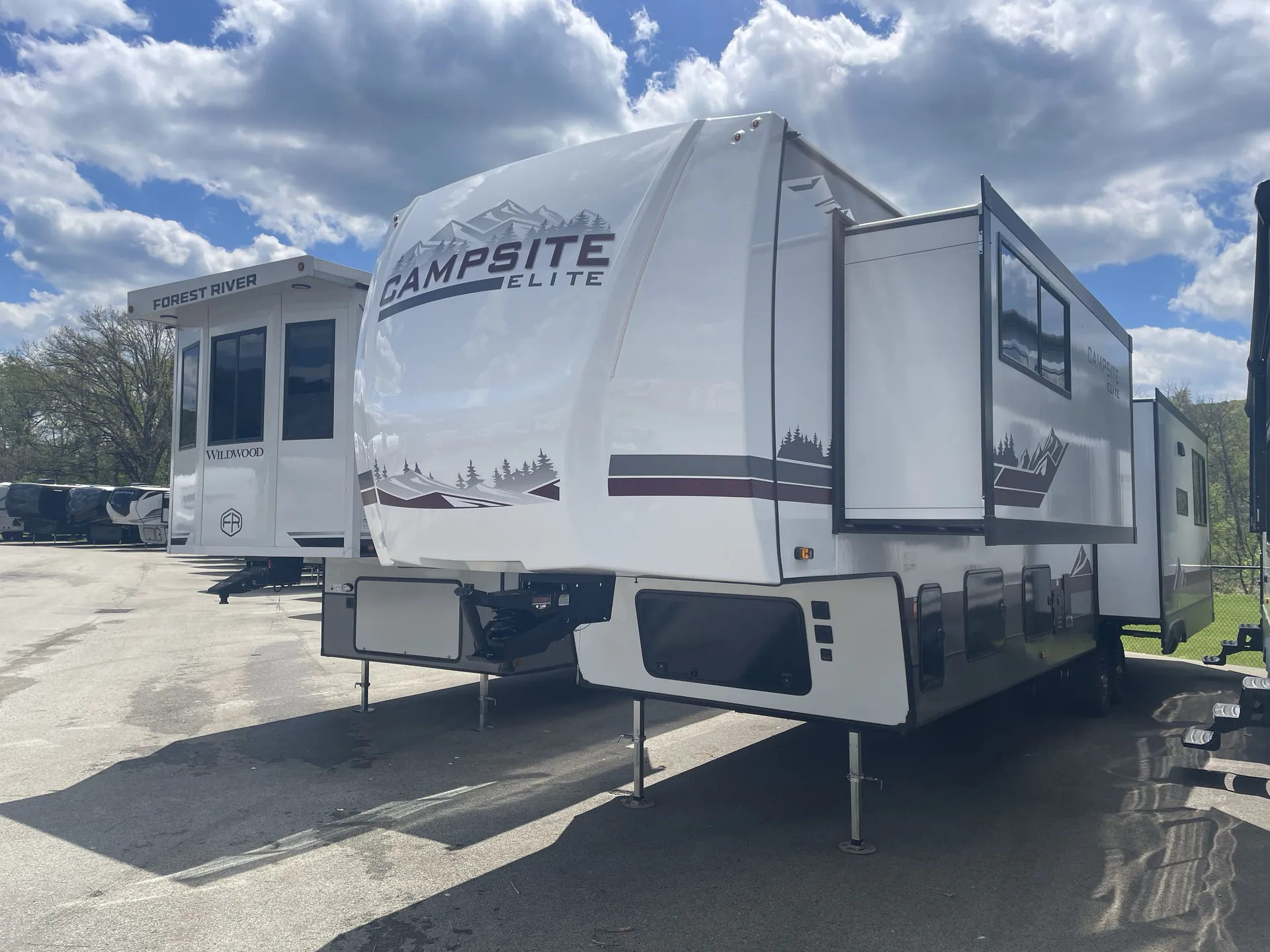 2026 Forest River Campsite Elite 36AK — off campside