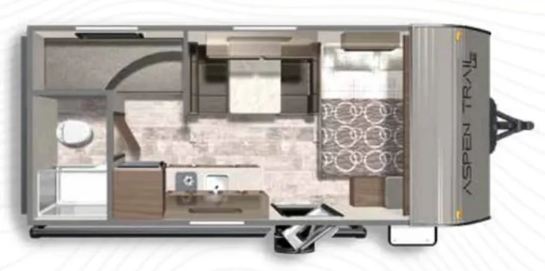 Dutchmen Aspen Trail LE 17BH floor plan