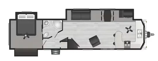Keystone Residence 40FKSS floor plan