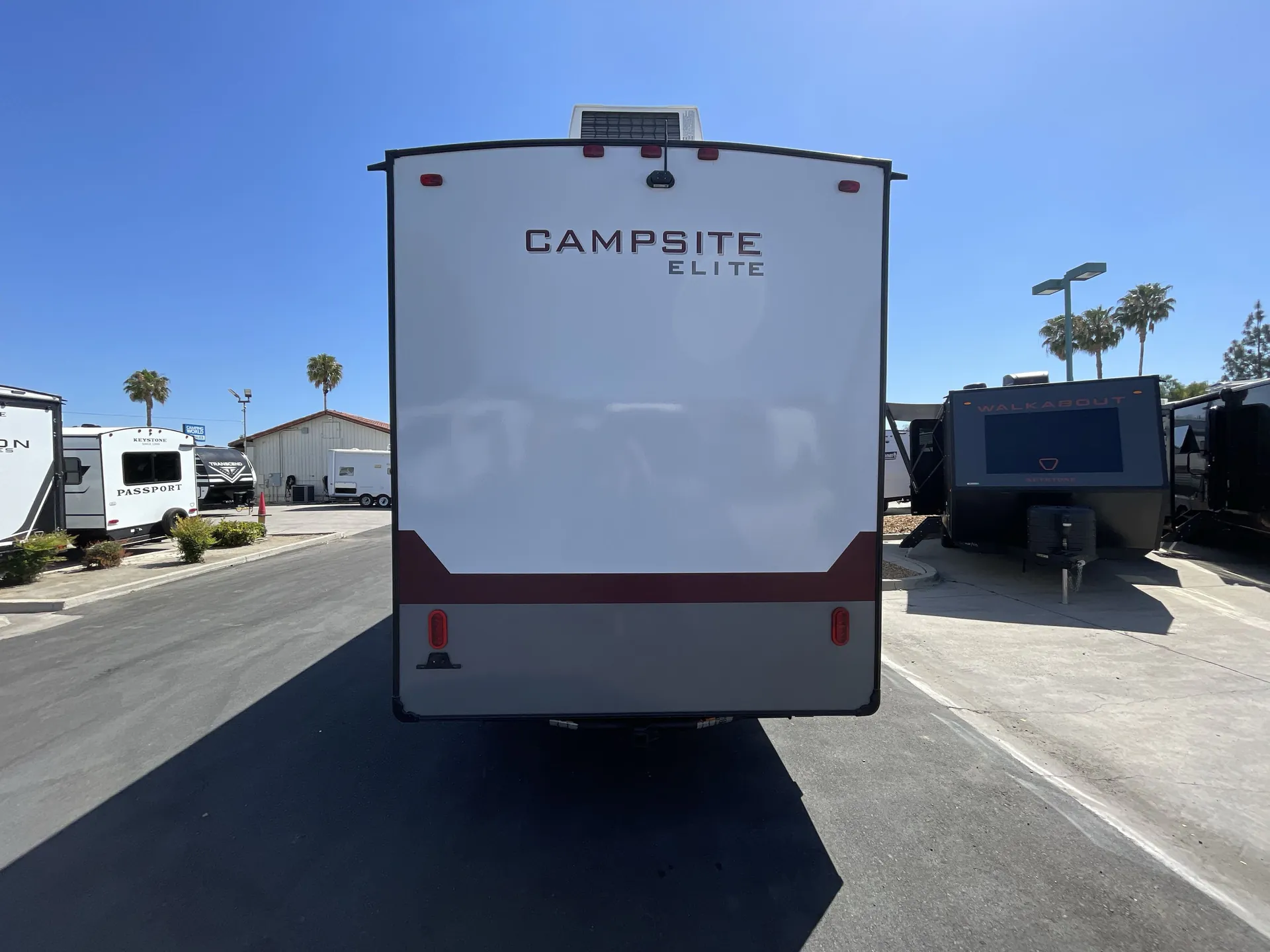 2026 Forest River Campsite Elite 36AK — backside