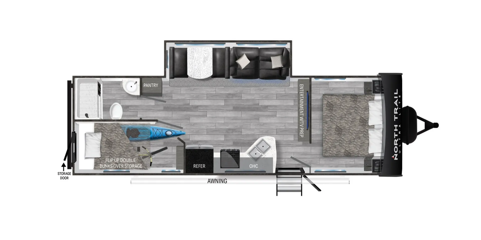 2023 Heartland North Trail 27BHG - Photo 2