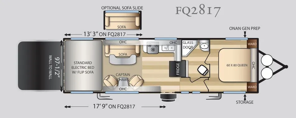 Forest River Stealth FQ2817 exterior