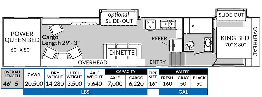 Genesis Supreme Vortex 4029V6 floor plan