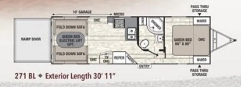 Coachmen Freedom Express Blast 271 BL exterior
