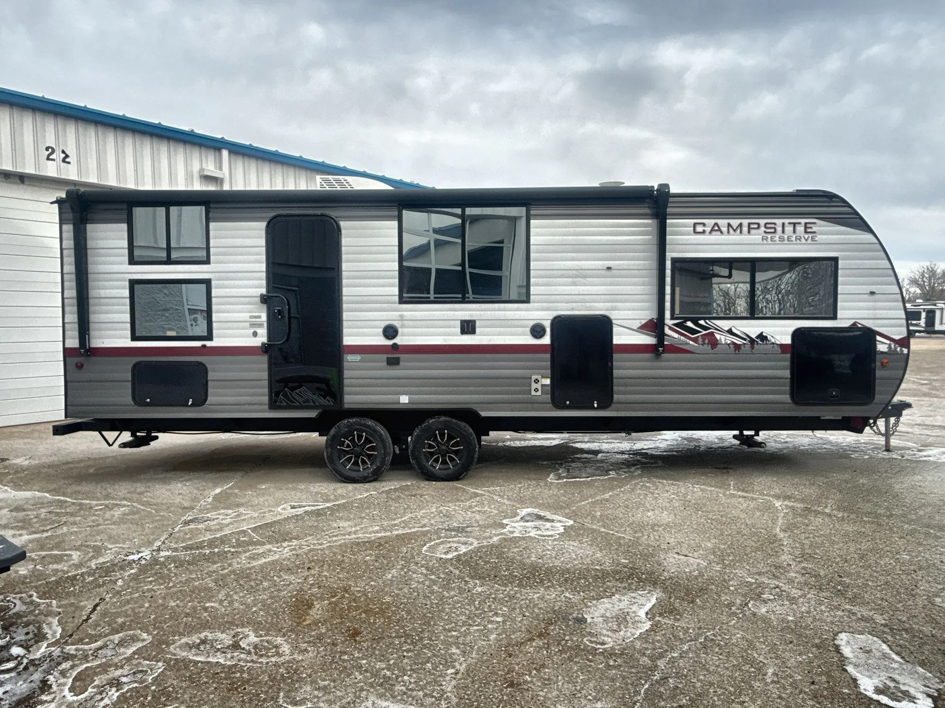 2025 Forest River Campsite Reserve 23LM — campside
