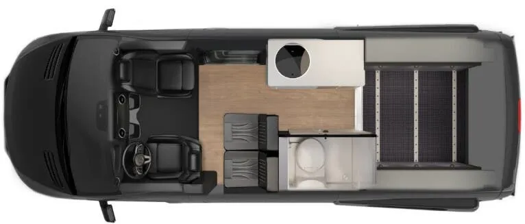 2025 Storyteller Overland Beast MODE XO - Floor plan