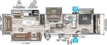 2026 Forest River Salem Hemisphere 369BL floor plan