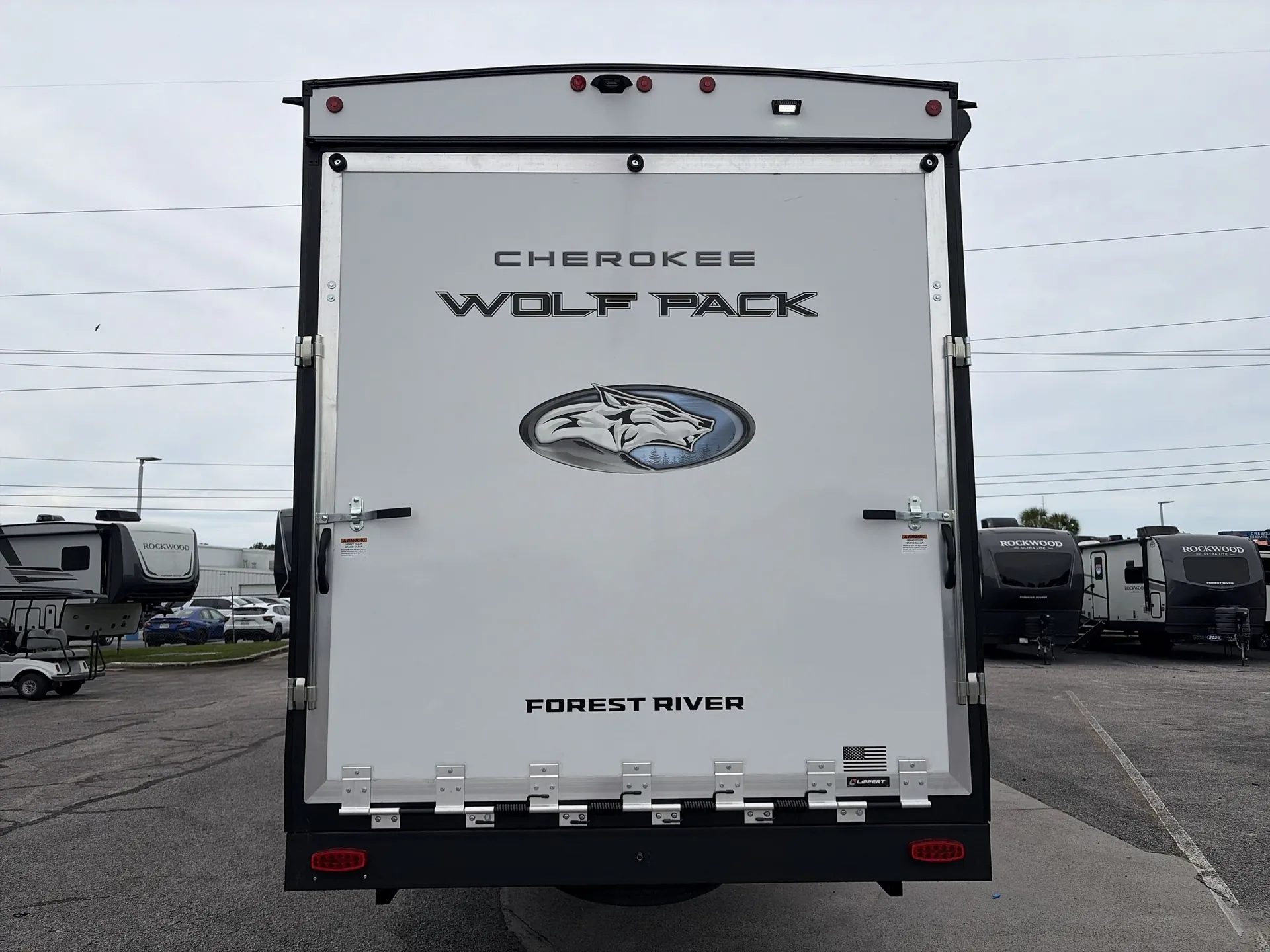 2027 Forest River Cherokee Wolf Pack 365PACK16 — backside