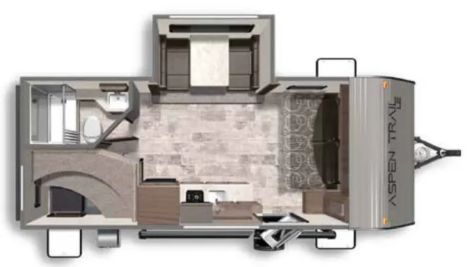 Dutchmen Aspen Trail LE 1980BH floor plan