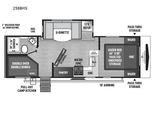 2026 Coachmen Freedom Express Ultra Lite 258BHS, Photos photo 2