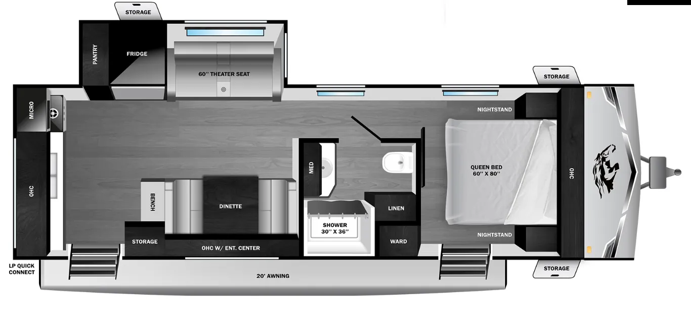 2026 Open Range RV Range Lite 230MKD - Photo 3