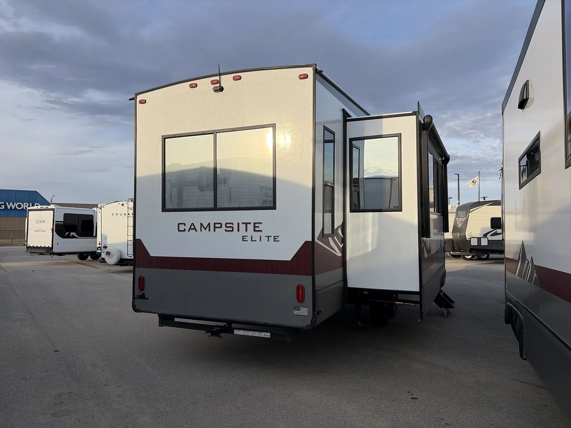 2026 Forest River Campsite Elite 32BAM — backside