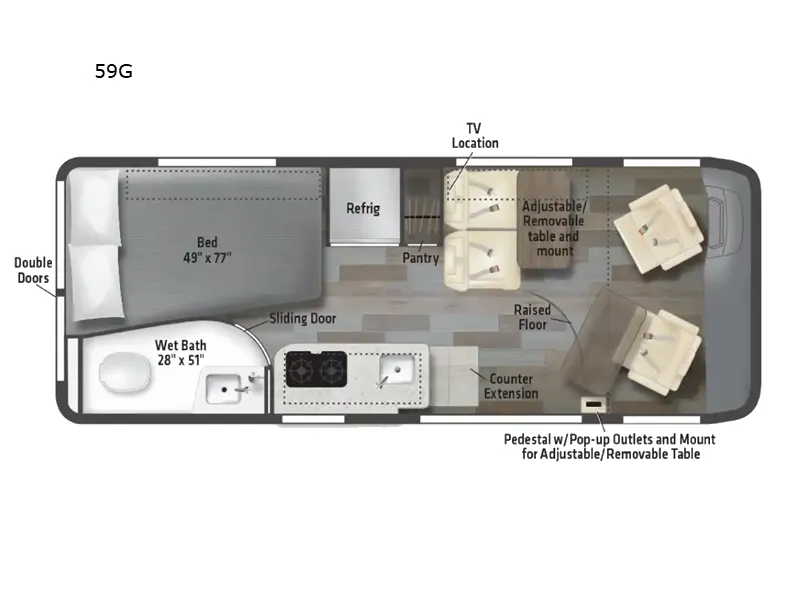 2025 Winnebago Travato 59G - Photo 3