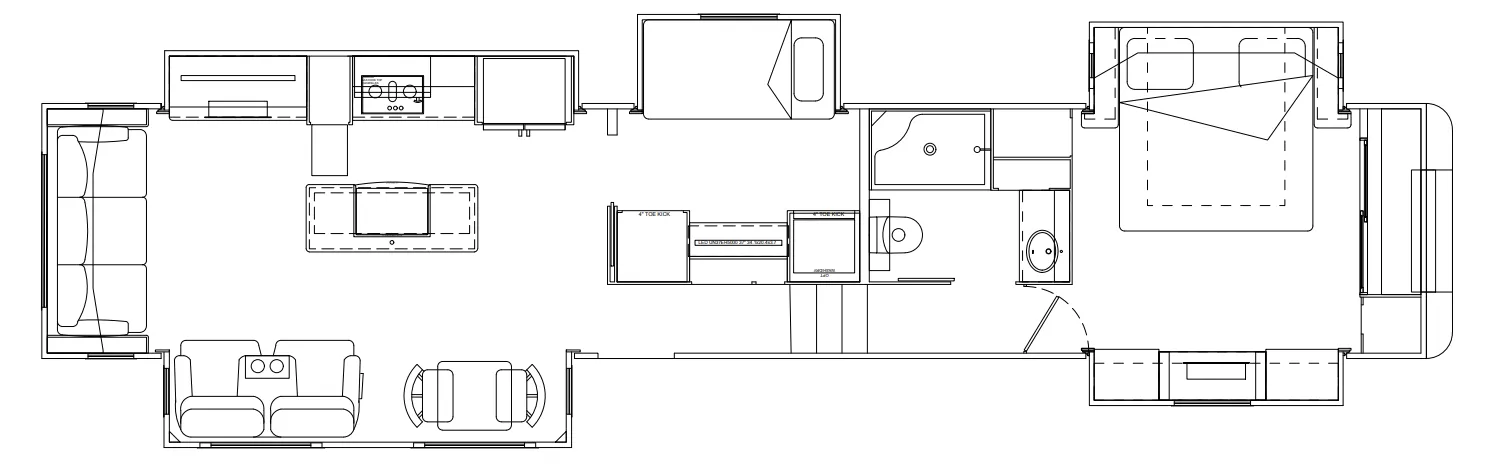 New Horizons Majestic M45MP5S floor plan