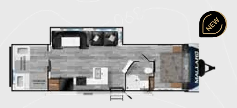 Heartland Mallard IDM321BH floor plan