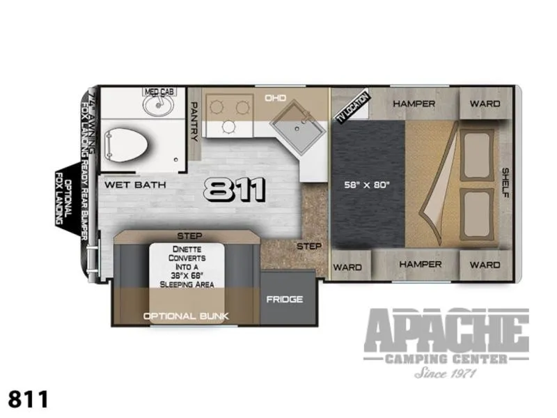 2025 Northwood Arctic Fox Camper 811 - Photo 3