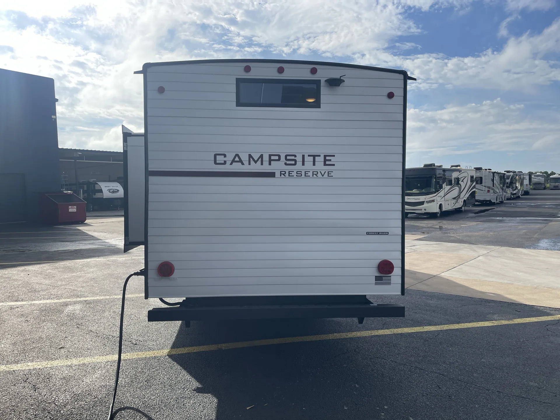 2027 Forest River Campsite Reserve 29TJ — backside