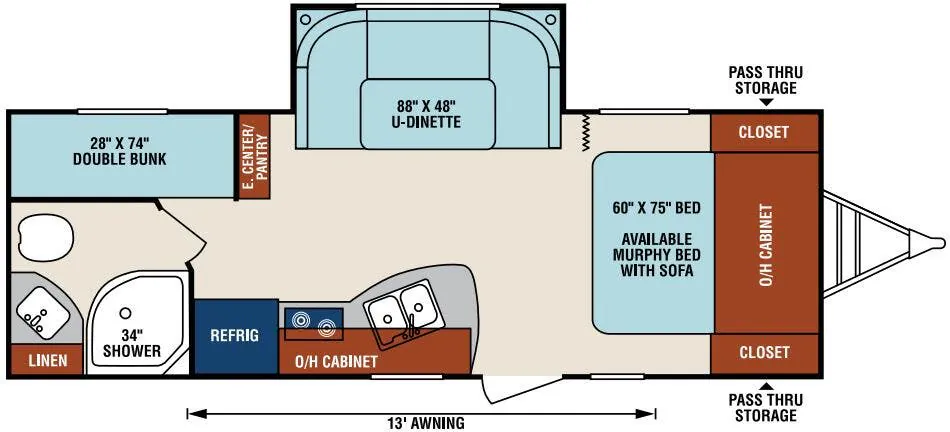 Venture RV Sonic SN220VBH exterior