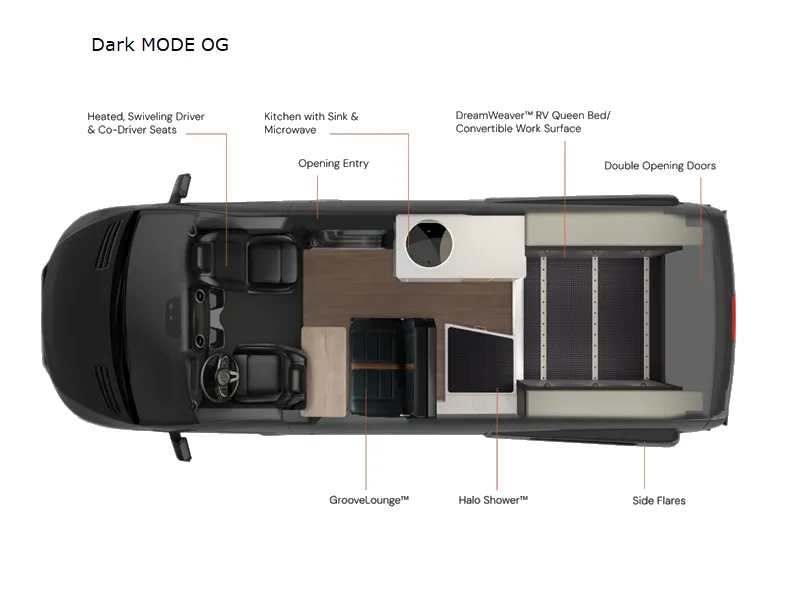 2026 Storyteller Overland Beast MODE OG - Floor plan