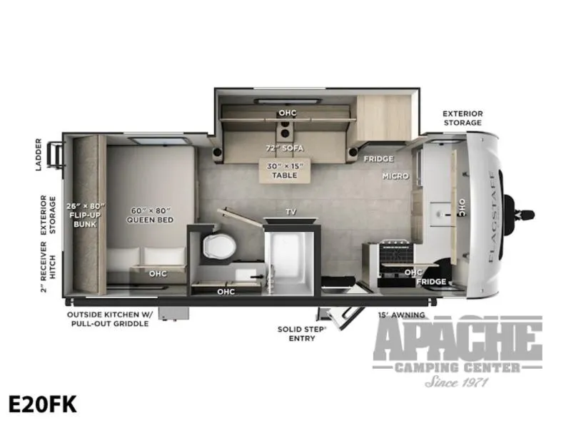 2026 Forest River RV Flagstaff E-Pro 20FK - Photo 2