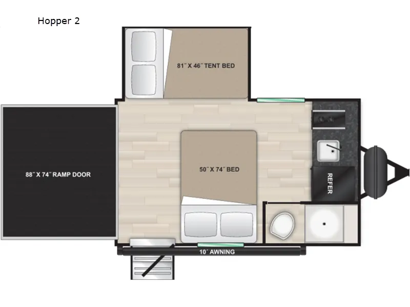 2026 Modern Buggy Hopper 2 - Floor plan