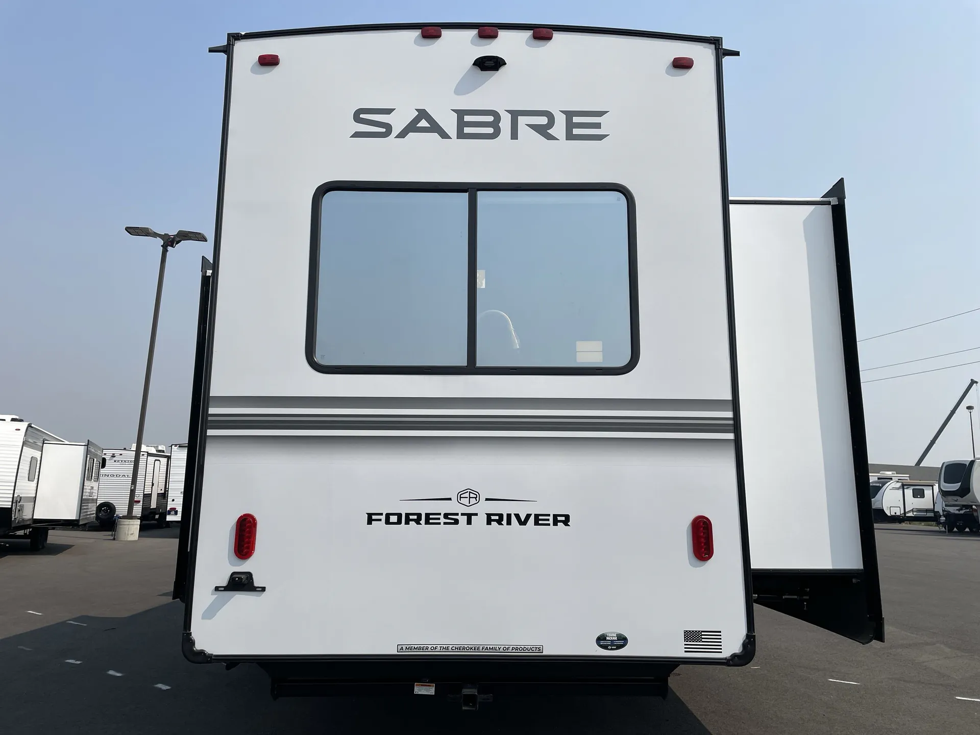 2027 Forest River Sabre 36EST — backside