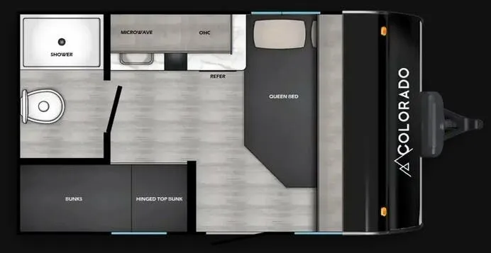Dutchmen Colorado 13BHC floor plan