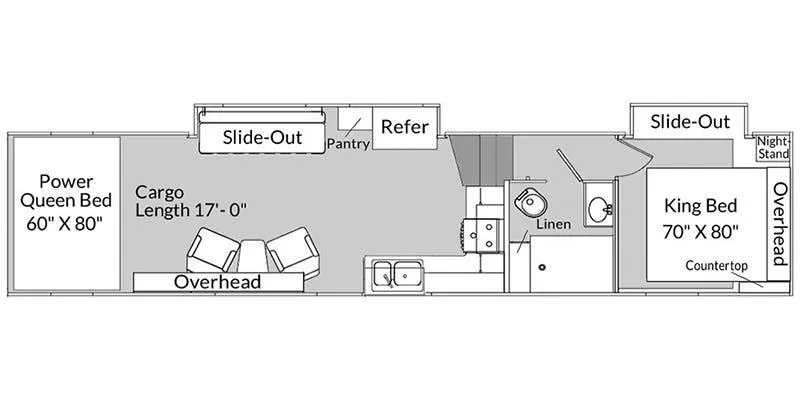 Genesis Supreme Vortex V 3817V floor plan