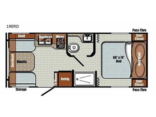 2021 Gulf Stream Vista Cruiser 19ERD - Photo 3