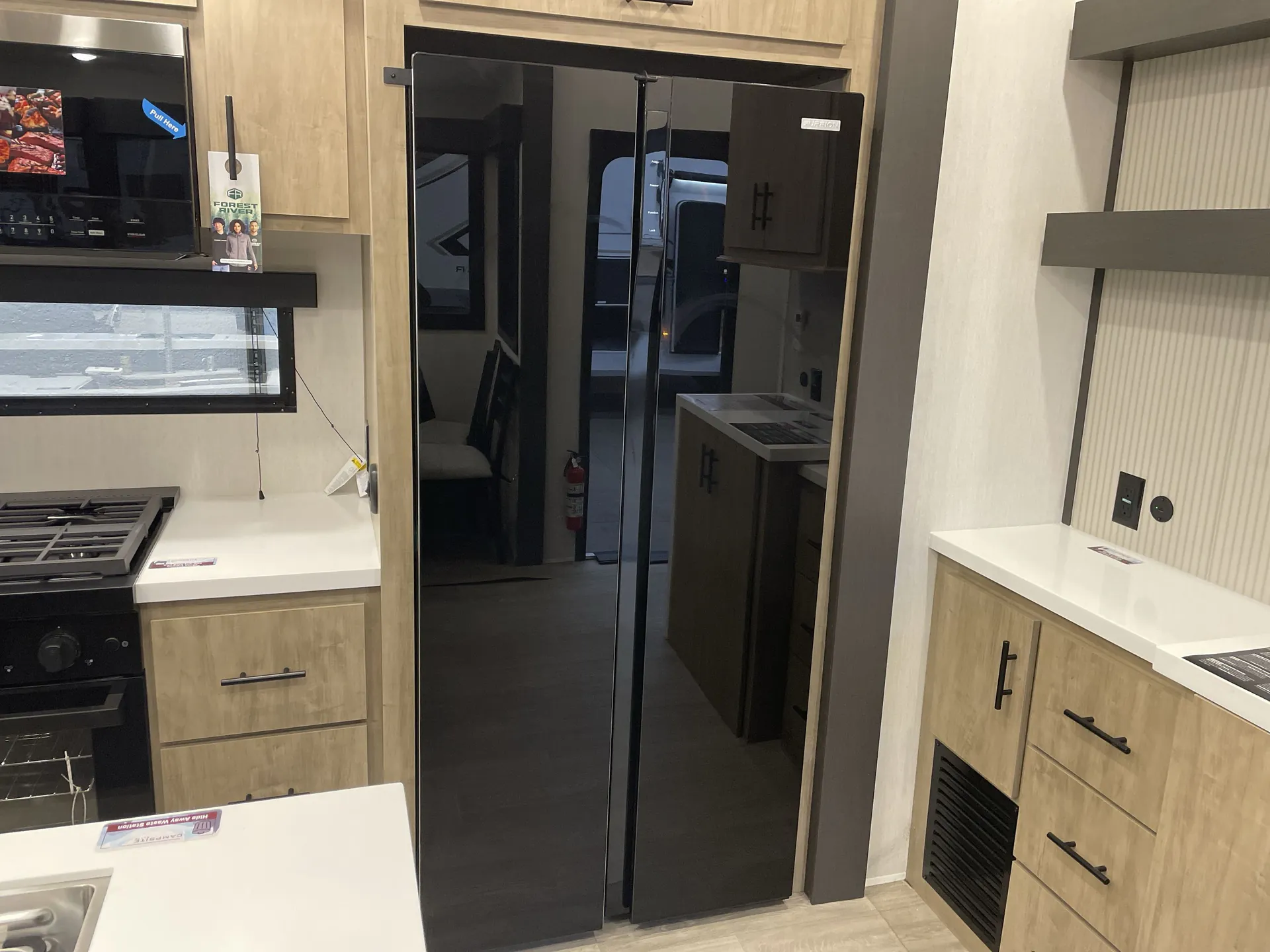 2026 Forest River Campsite Elite 32BAM — fridge