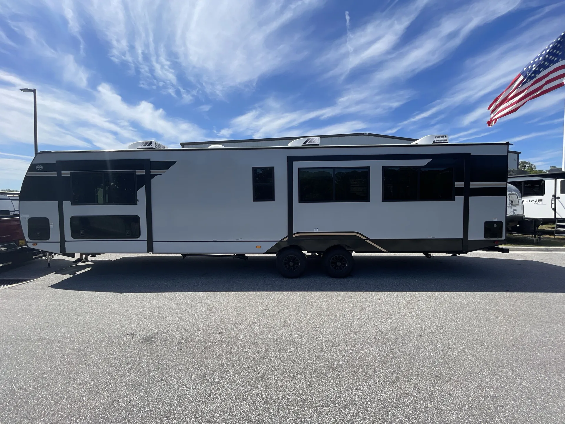 2026 Forest River Vibe 3400XL — off campside