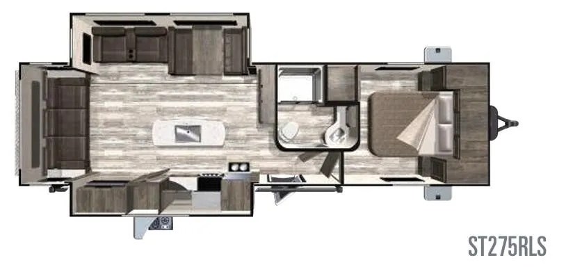 Highland Ridge Silverstar Limited ST275RLS floor plan