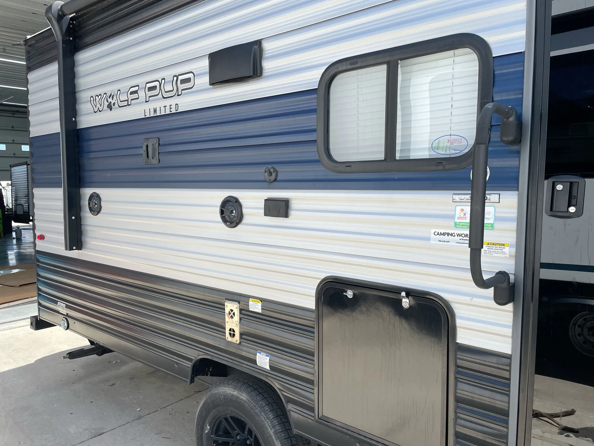 2022 Forest River Cherokee Wolf Pup 18TO — campside