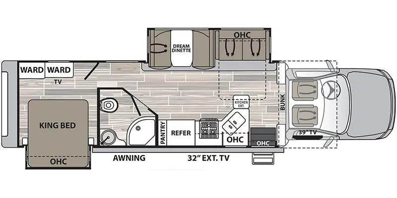 2018 Dynamax Isata 5 36DS floor plan