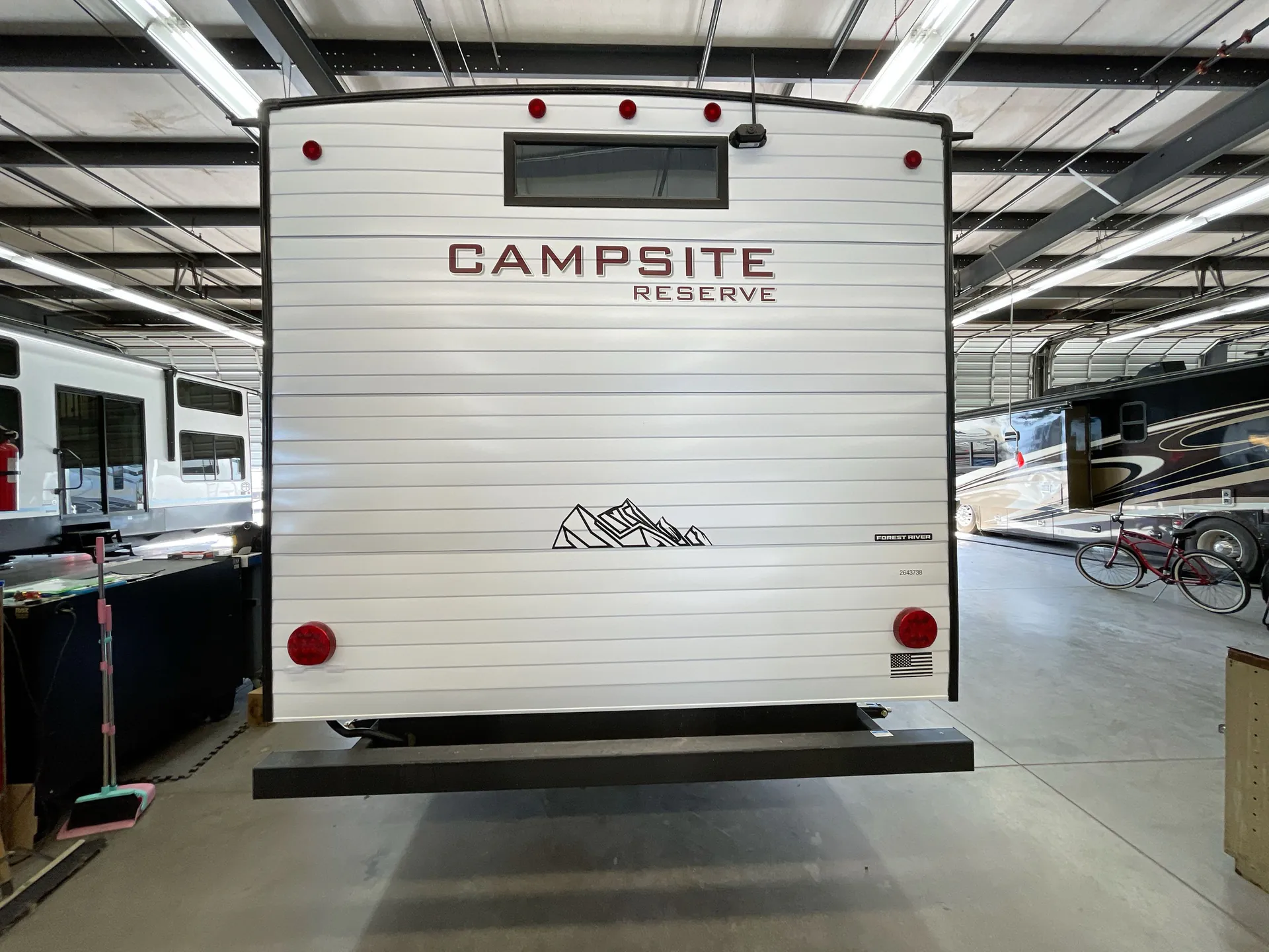 2027 Forest River Campsite Reserve 29TJ — backside