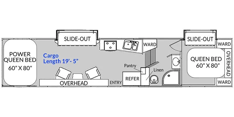 Genesis Supreme Genesis 36CK floor plan